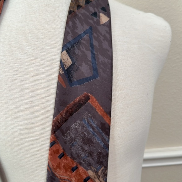 Alberto Serra Men’s TIE - Dark grey multi - Picture 6 of 9